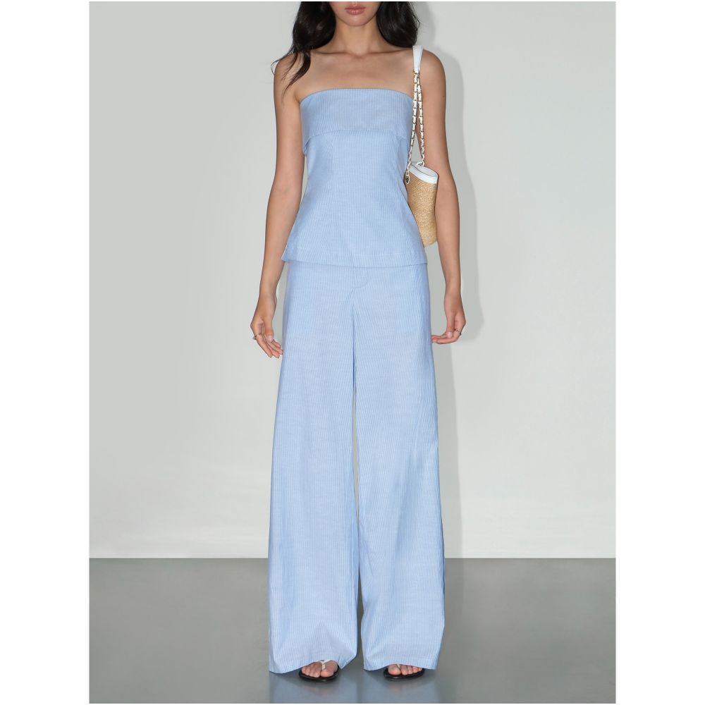 ASAYA7786 – Sky Muse Strapless Set 🩵✨