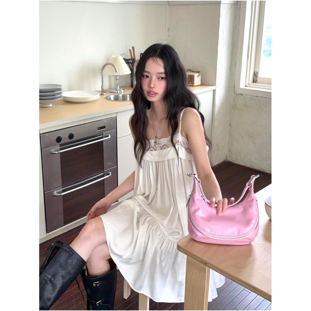 ASAYA7796 – Ivory Lace Muse Dress 🤍🎀