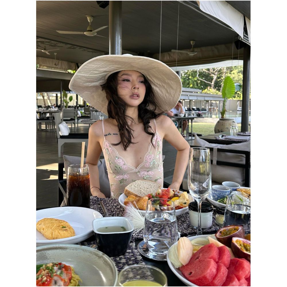 ASAYA7800 – Rosé Garden Lace Camisole 🌸🤍