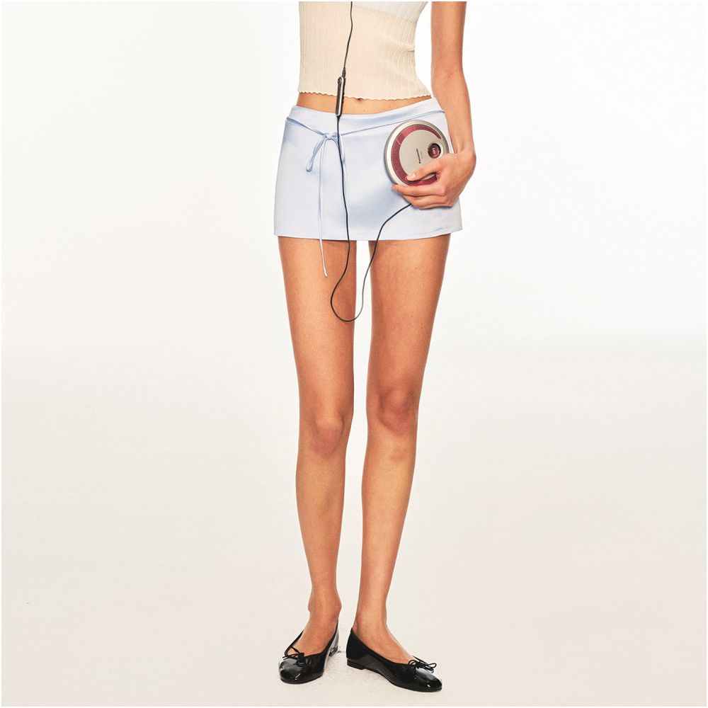 ASAYA7803 – City Muse Mini Skort 🎧🩵