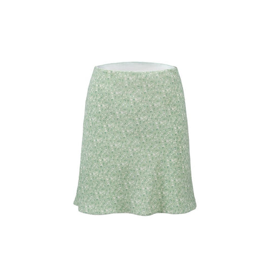 ASAYA7824 – Meadow Bloom Mini Skirt 🌿🩵