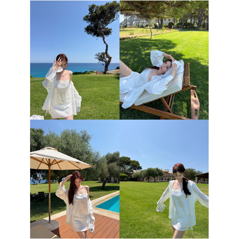 DailyDash s Must Have Versatile Self Style Outfit Get Two Colors 100 Linen Anti Exposure Skirt image 1