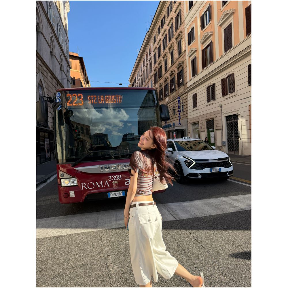 DailyDash Relaxation Rule 24H Comfortable 100 Cotton White High Street Wide Leg Lazy Casual Capri Pants image 0