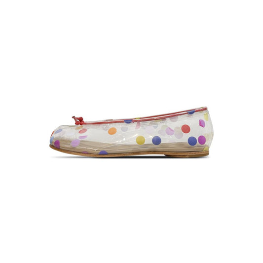 ASAYA7882 – Colorful Polka Dot Jelly Flats 🌈✨