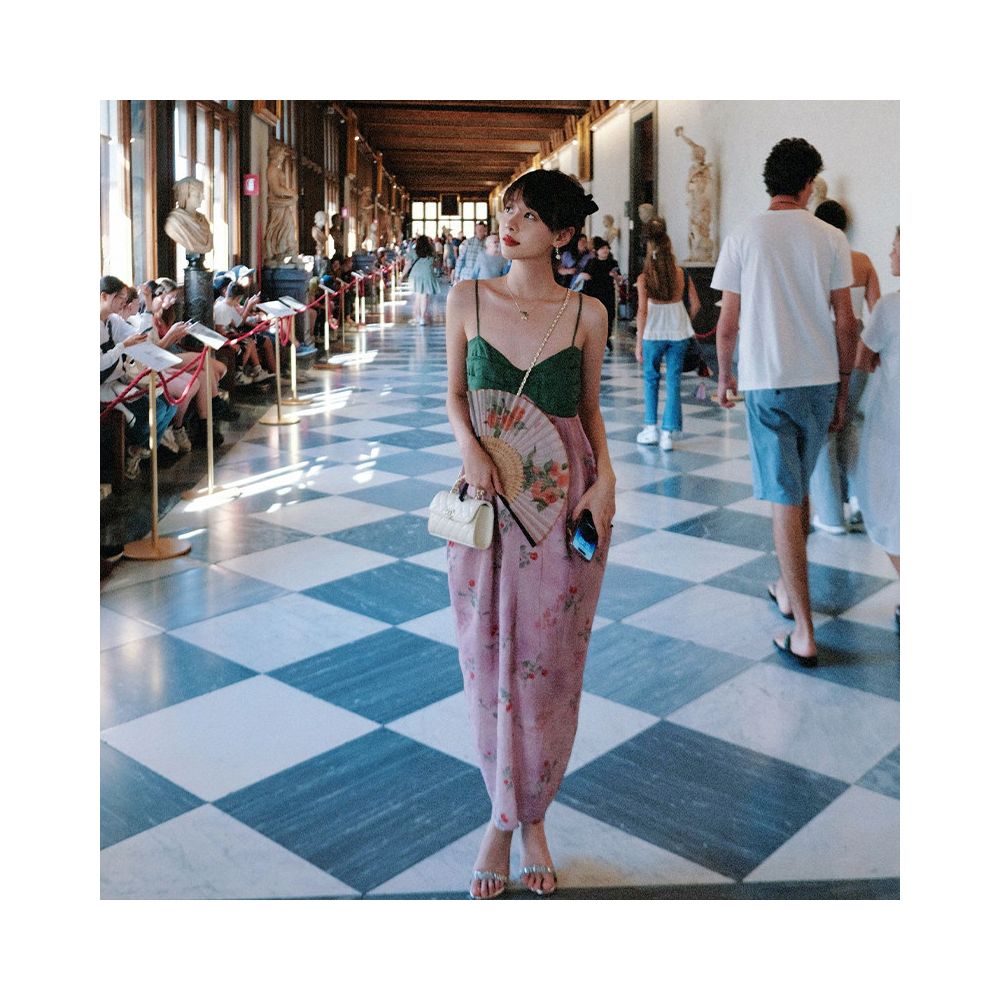 ASAYA7884 – Florence Bloom Romantic Maxi Dress 🌸🍃