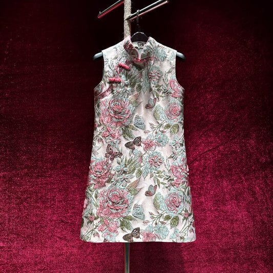 ASAYA4627 – Blooming Grace Qipao 🌸🦋