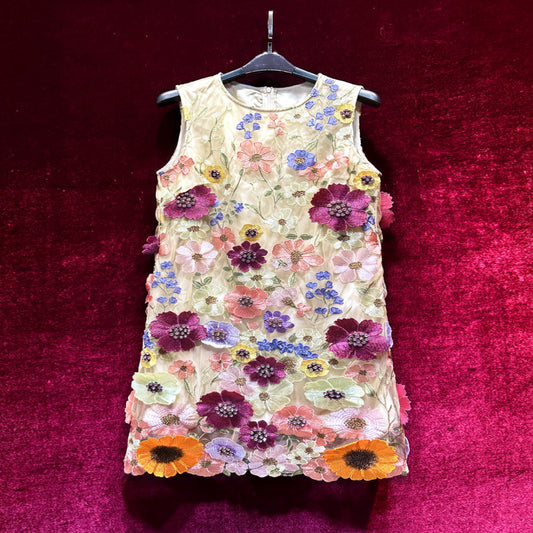 ASAYA4623 – Blooming Garden Embroidered Dress 🌸🌼🌺