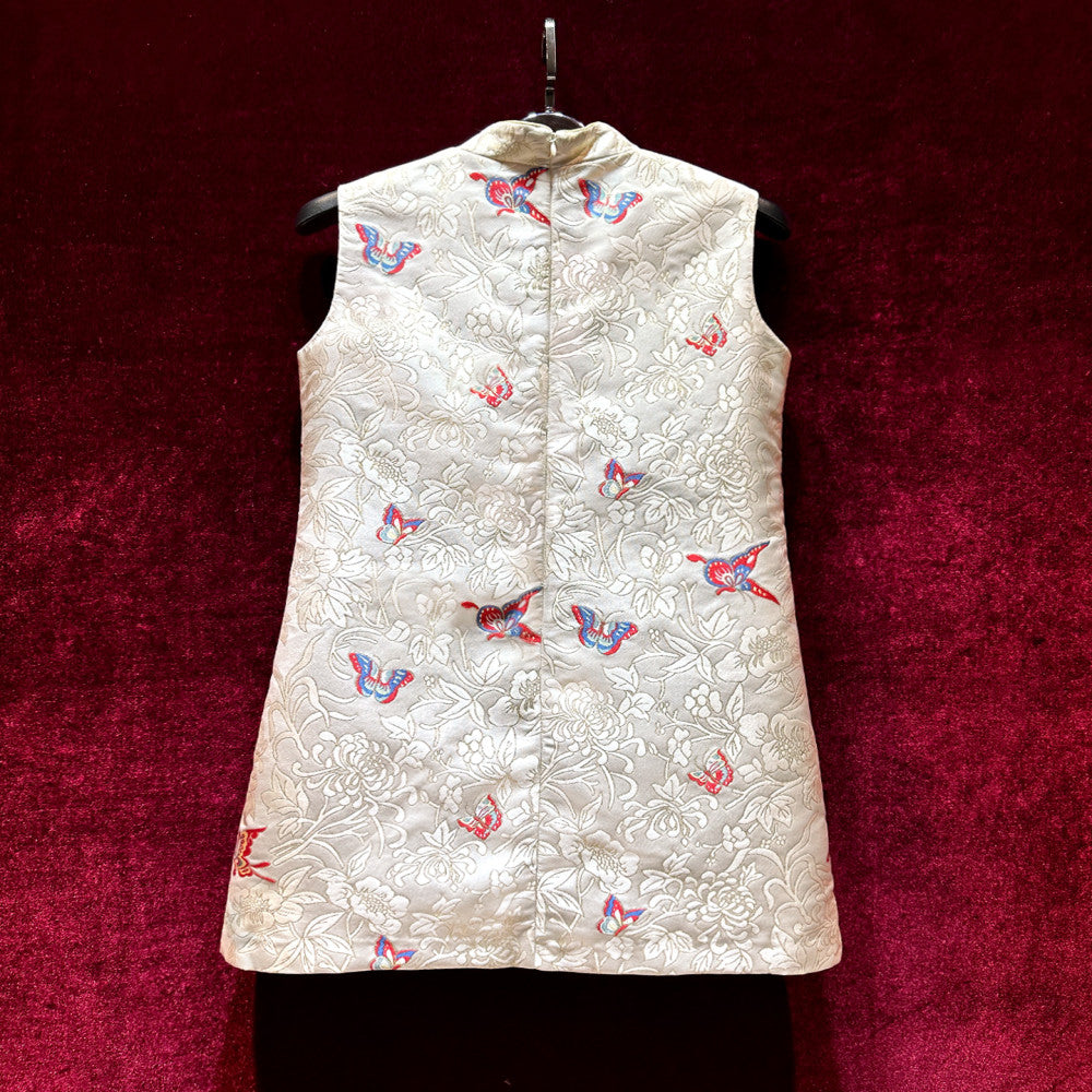 High end new Chinese style exquisite improved Chinese style heavy industry cheongsam dress with women s high end feel embroidered 2025 new style temperament image 2