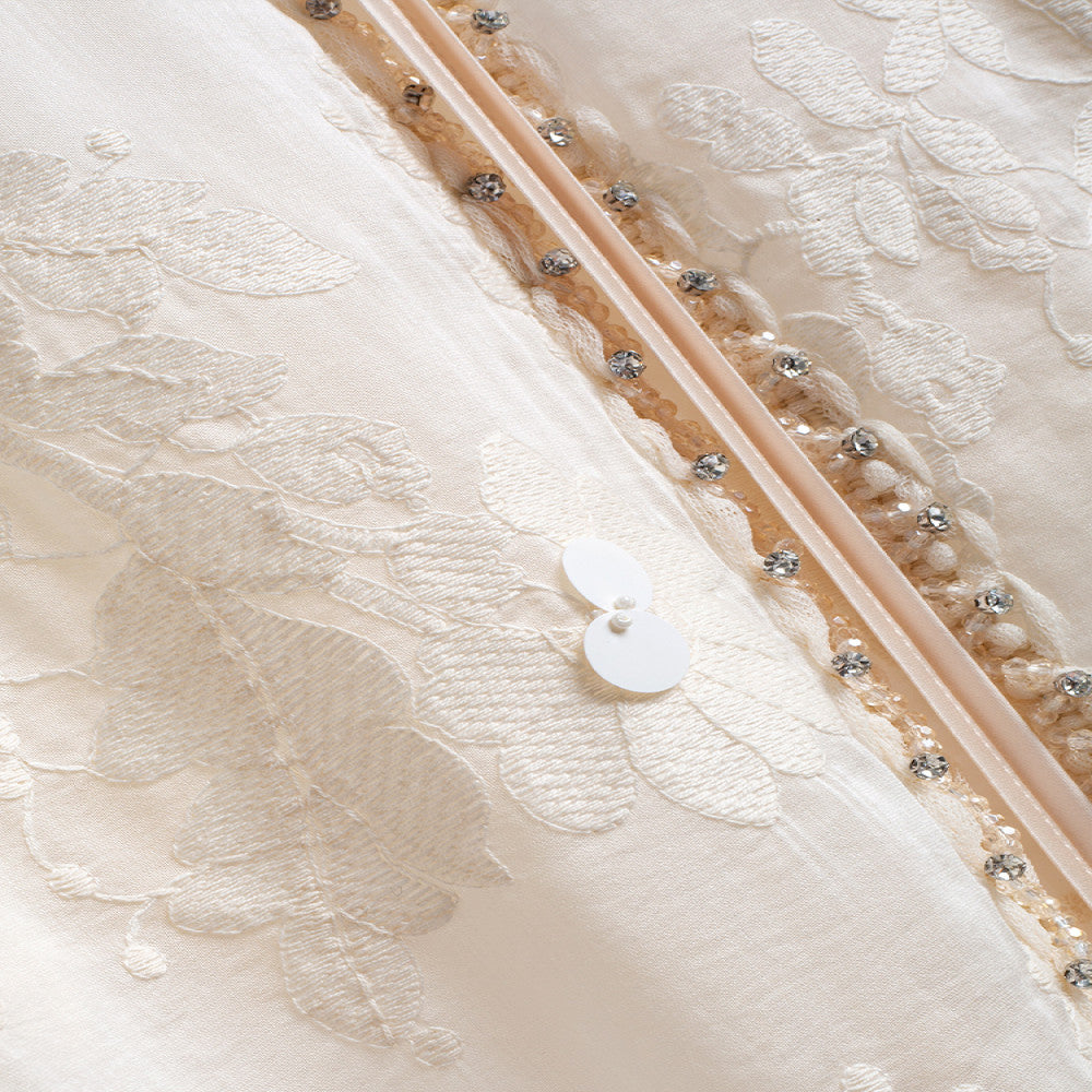 Jiaqi Customized Heavy Industry Relief Flower Embroidery Handmade Nail Beads High end sunscreen thin long sleeved cardigan shirt image 4