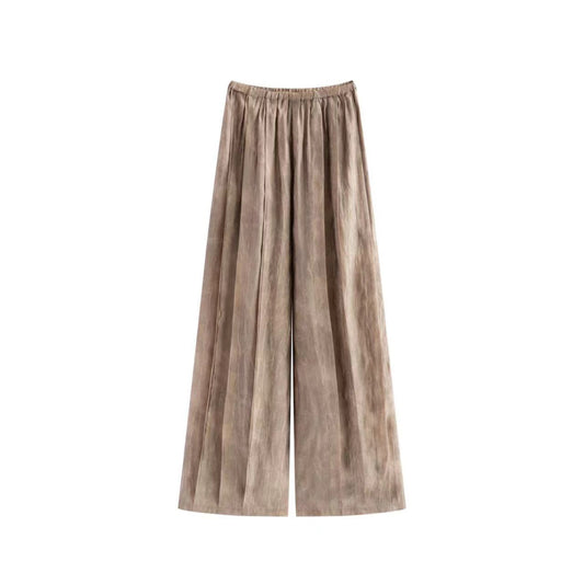 ASAYA4603 – Golden Flow Palazzo Pants ✨🌾🖤