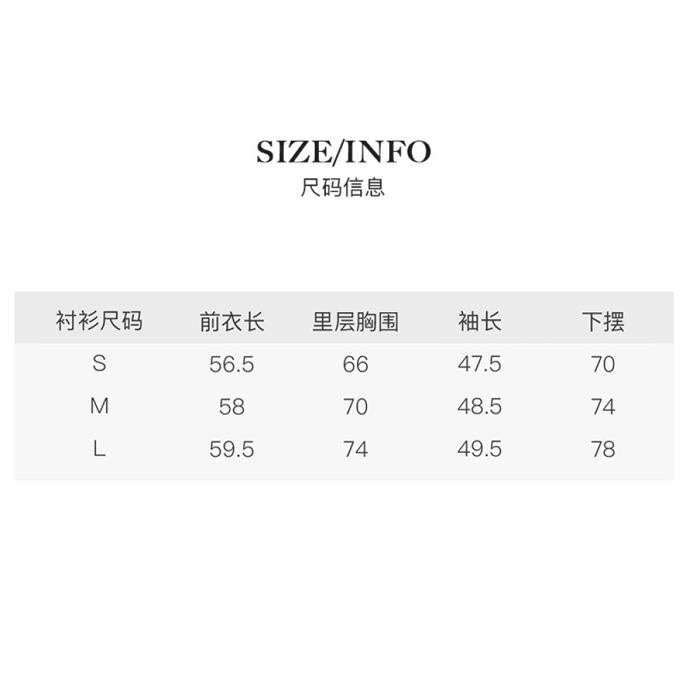 Spot Mogas Upper Body Paper Man Quality Environmental Protection Cotton High Count Three Dimensional Wrinkle Fashionable Fake Two piece Shirt image 54