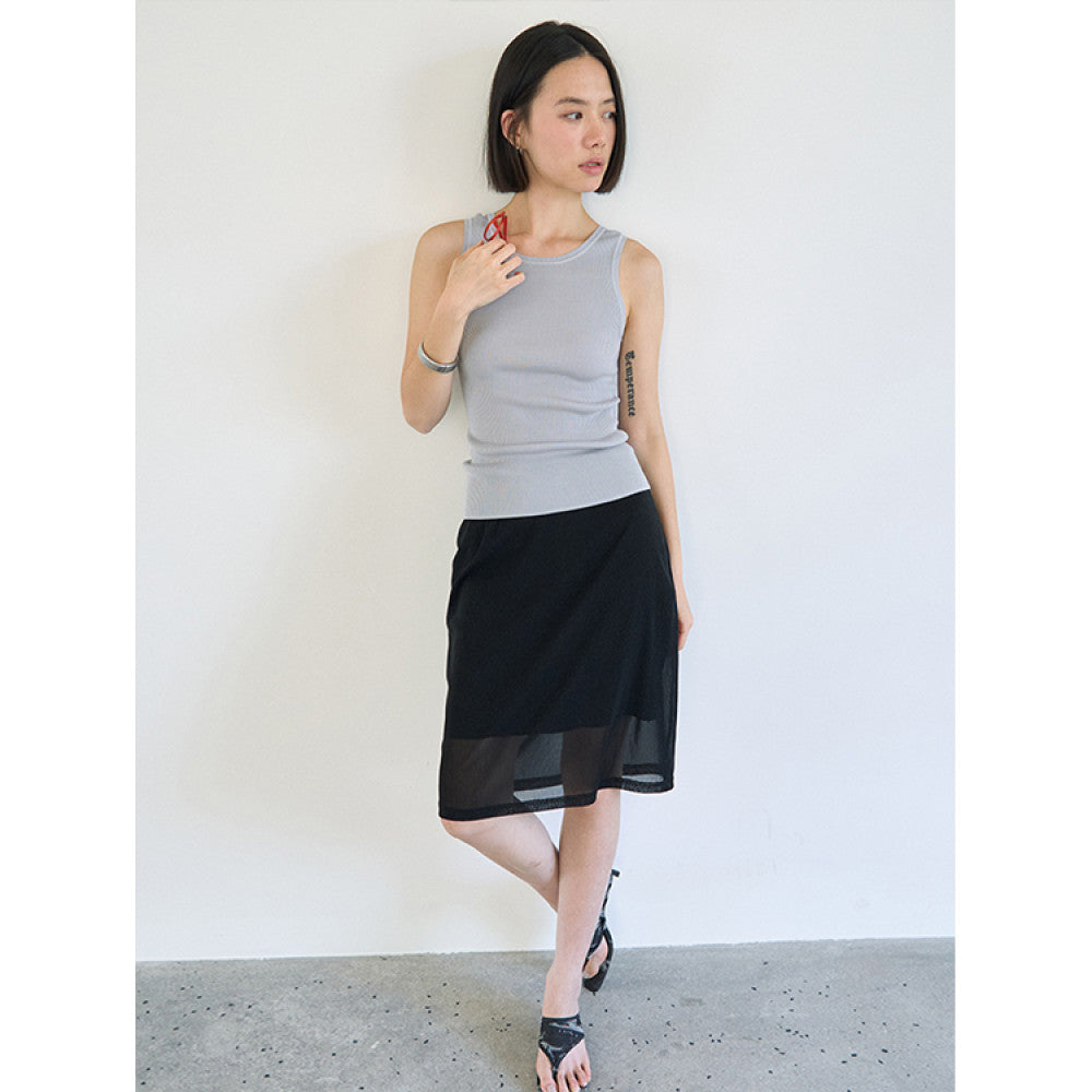 Nothing Anywhere Sound Wave Stardust Cardinals Spotted Star Wave Point Summer Monsters Straight Half Skirt image 8