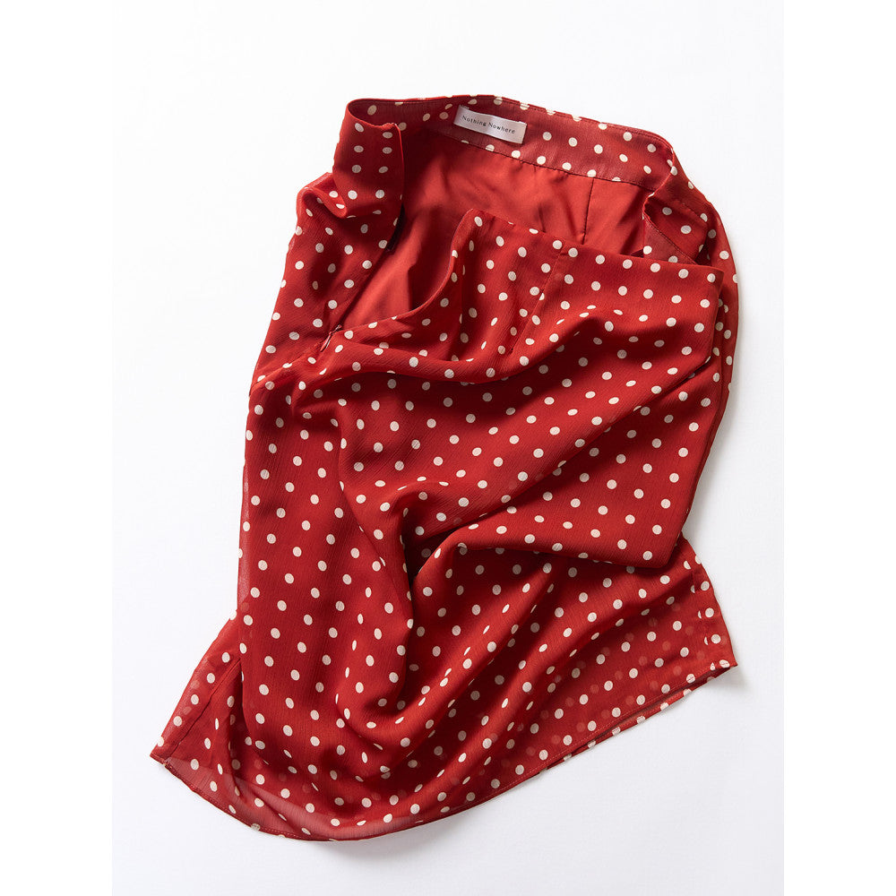 Nothing Anywhere Sound Wave Stardust Cardinals Spotted Star Wave Point Summer Monsters Straight Half Skirt image 25