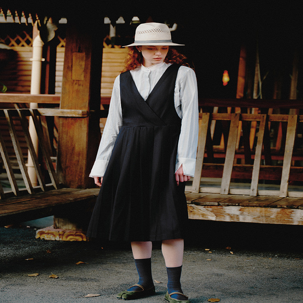 ItoshIroshI custom mulberry silk cotton blend dyed striped patchwork lace stand up collar fitted shirt image 4