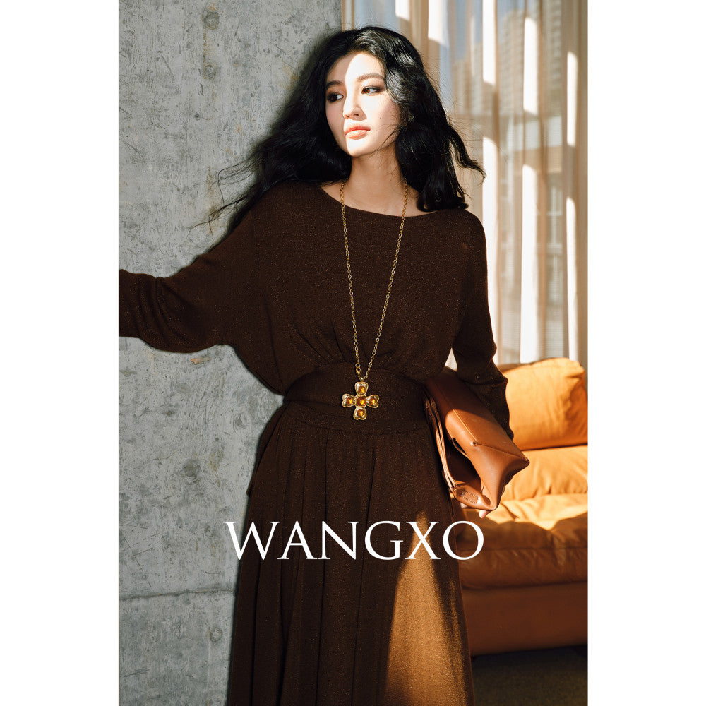 ASAYA4578 – Luxe Knit Maxi Set ✨🌙