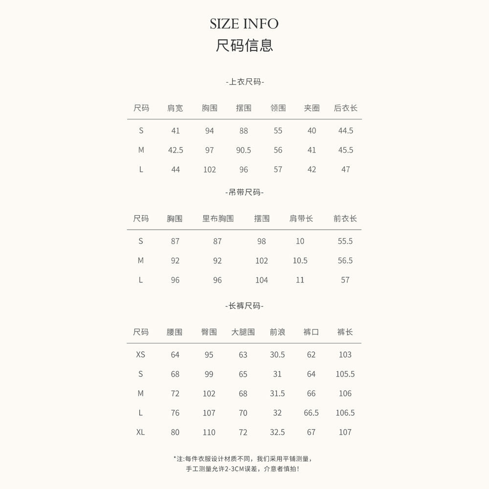 In stock ANNASPEAK lazy and casual TENCEL Lyocell collar top organ pleated suspender pants image 45