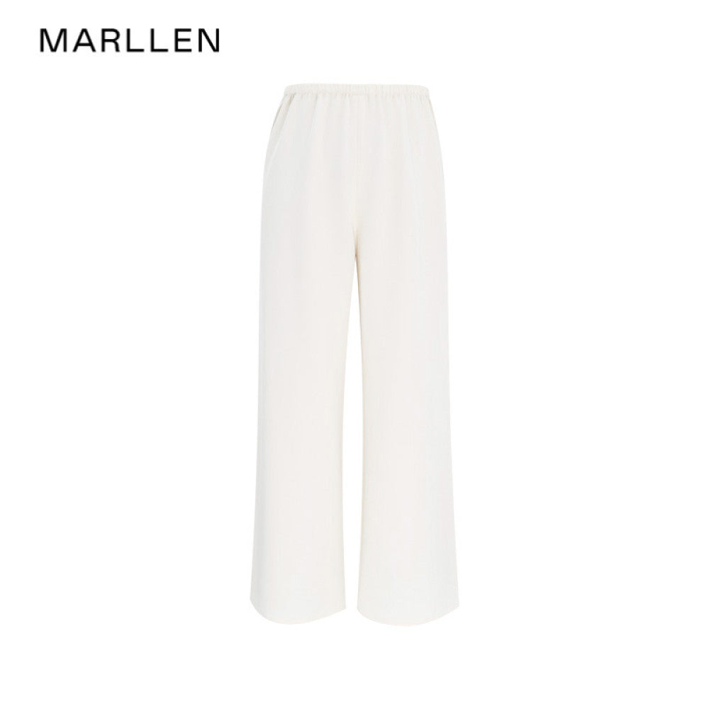 Marllen Flowing Light Dream Niche Non collision Set Swinging Collar Sleeveless Top Casual Pants Commuter Set Women image 17