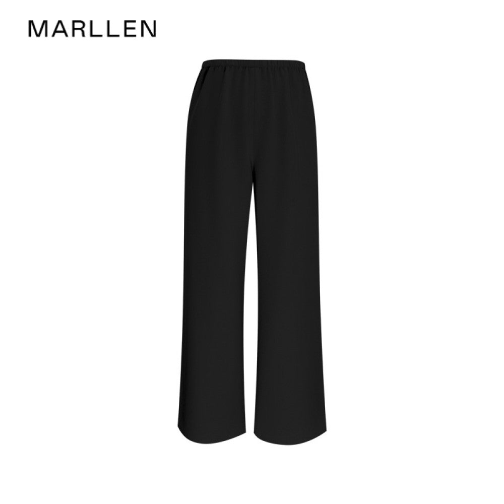 Marllen Flowing Light Dream Niche Non collision Set Swinging Collar Sleeveless Top Casual Pants Commuter Set Women image 27
