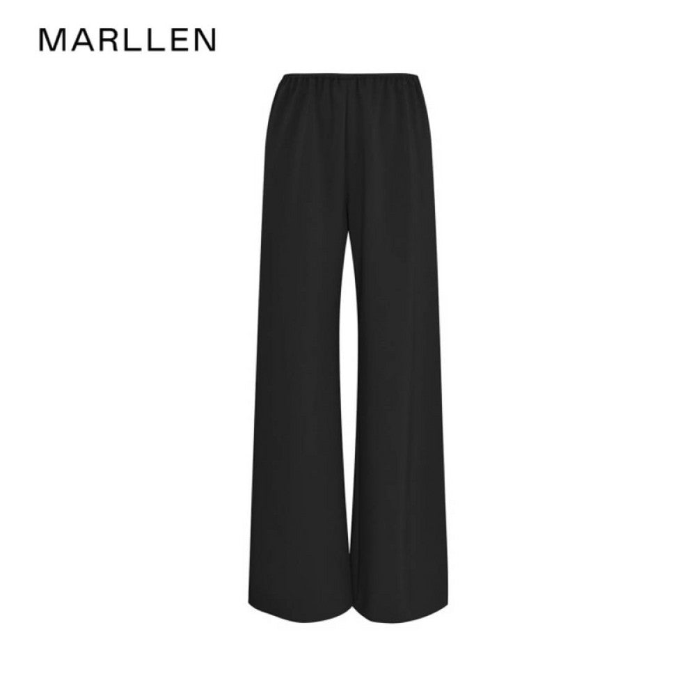 Marllen Lazy Rocket New Leisure Air Pants Elastic Waist Loose Wide Leg Pants for Women Spring and Summer image 41