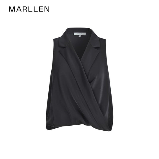 ASAYA4549 – Sleek Noir Satin Set 🖤✨