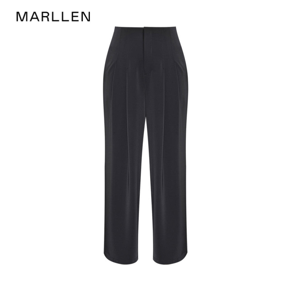 Marllen Night Charm Fashion Environmental Protection Anti Wrinkle Pendant Stylish Sleeveless V neck Suit Tank Top Pants Set image 17