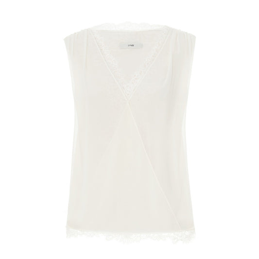 ASAYA4543 – Ivory Lace Wrap Blouse 🤍✨