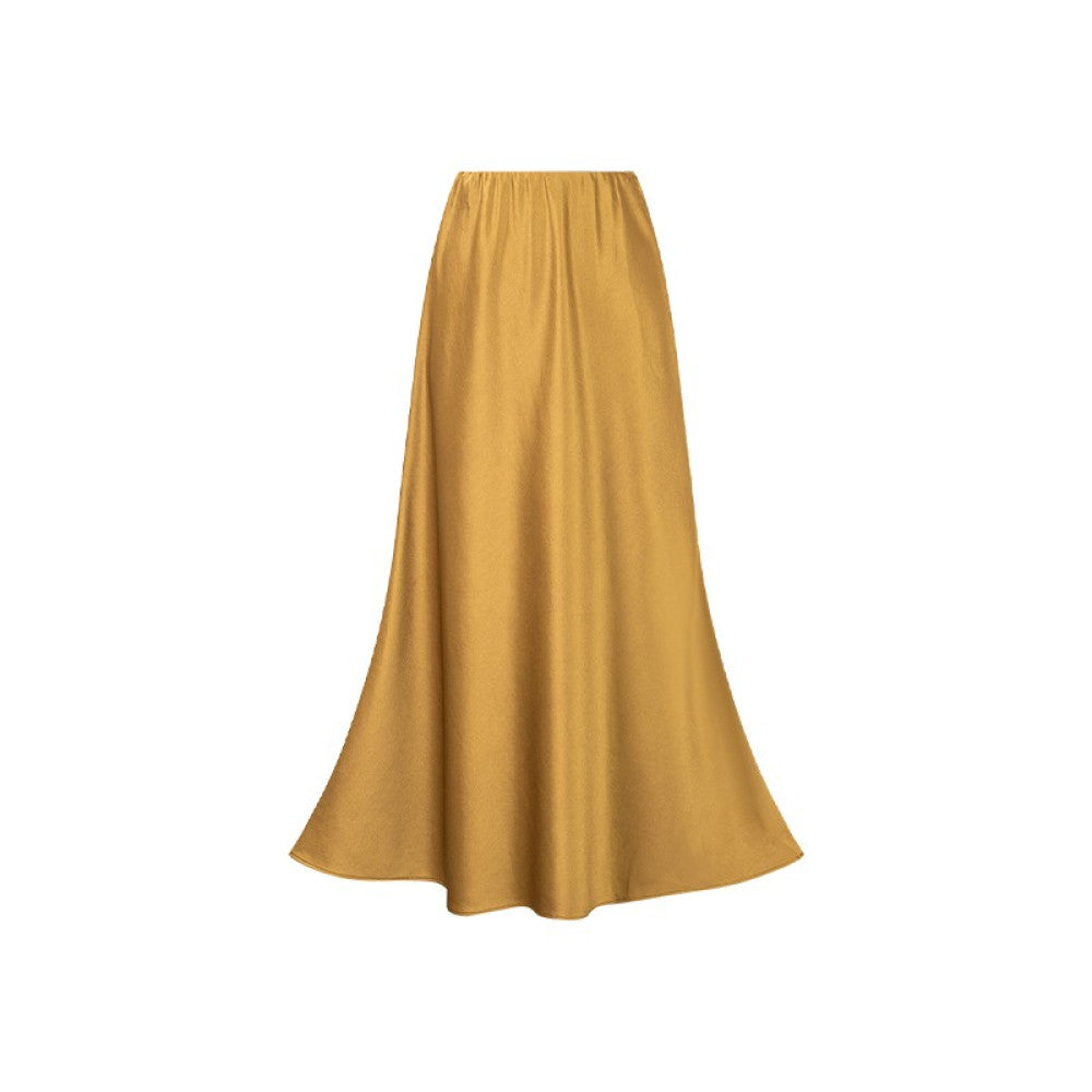 Wuyan Yihe Night Dew Floating Gold New Chinese Original Gold Thread Silk Embroidered Top Silver Silk Acetate Half Skirt image 16