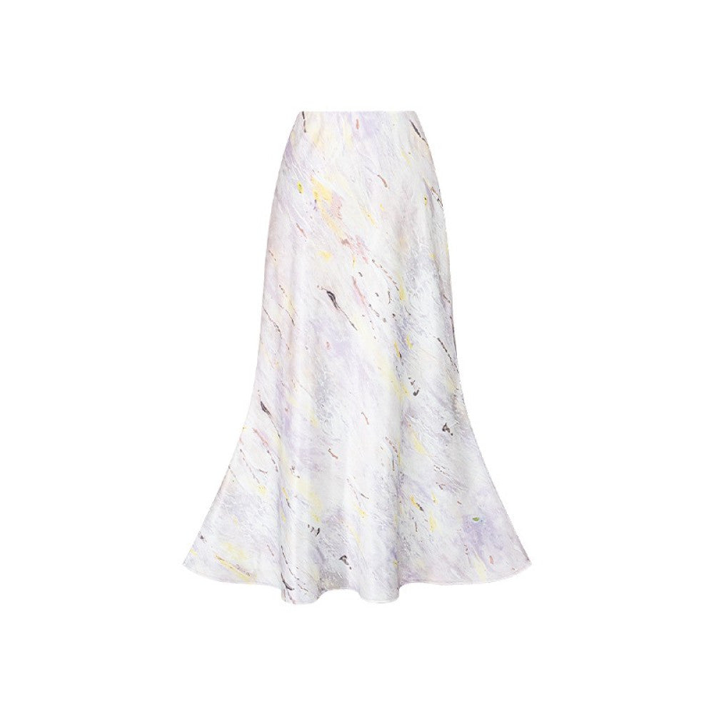 Wuyan Yihe Mei Dai New Chinese Style Silk Jacquard Heavy Embroidery Top Bleach Purple Skirt Pants image 20
