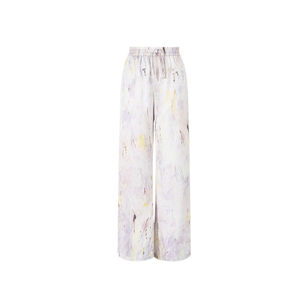 Wuyan Yihe Mei Dai New Chinese Style Silk Jacquard Heavy Embroidery Top Bleach Purple Skirt Pants image 25