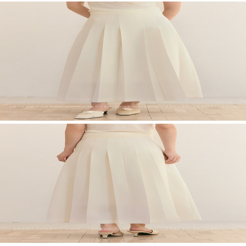 ASAYA4382 – Tailored Pleated Waist Tang Jacket 🌰🤍