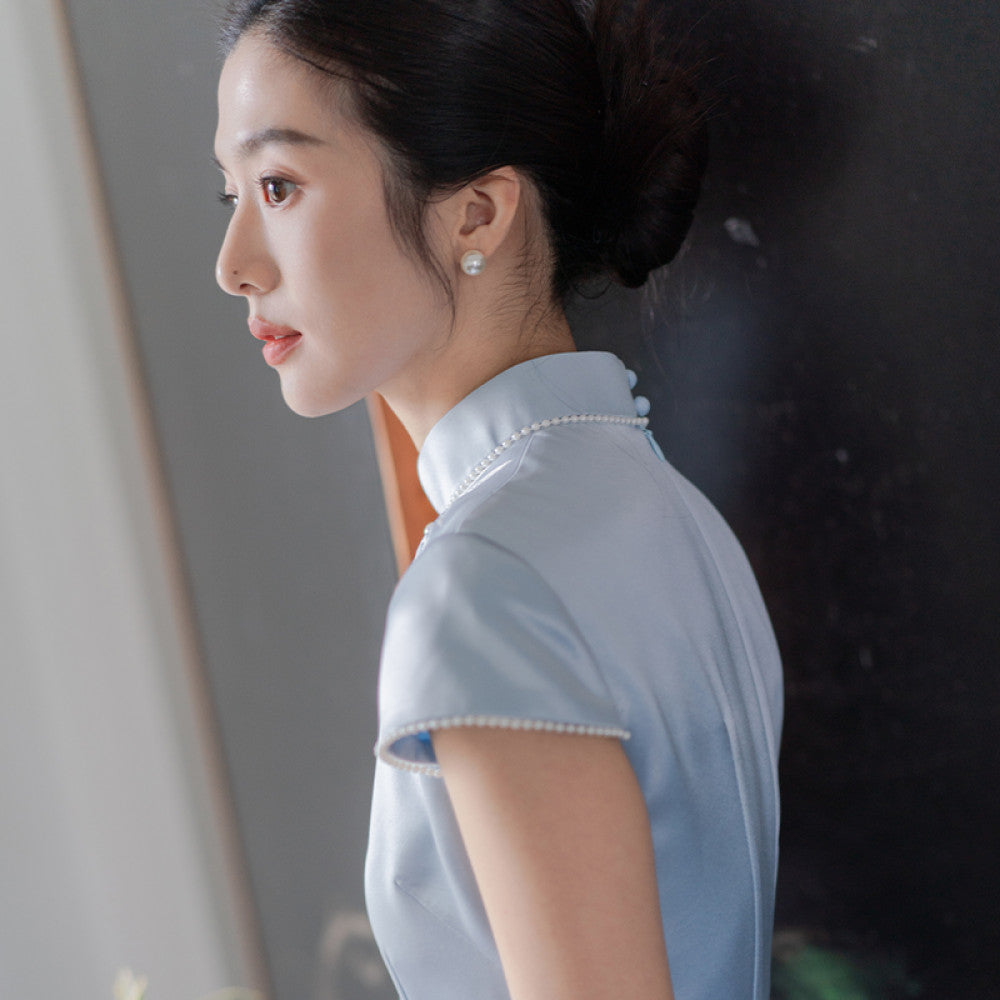 Original Genuine Echo Official New Chinese Style Improved Cheongsam image 25