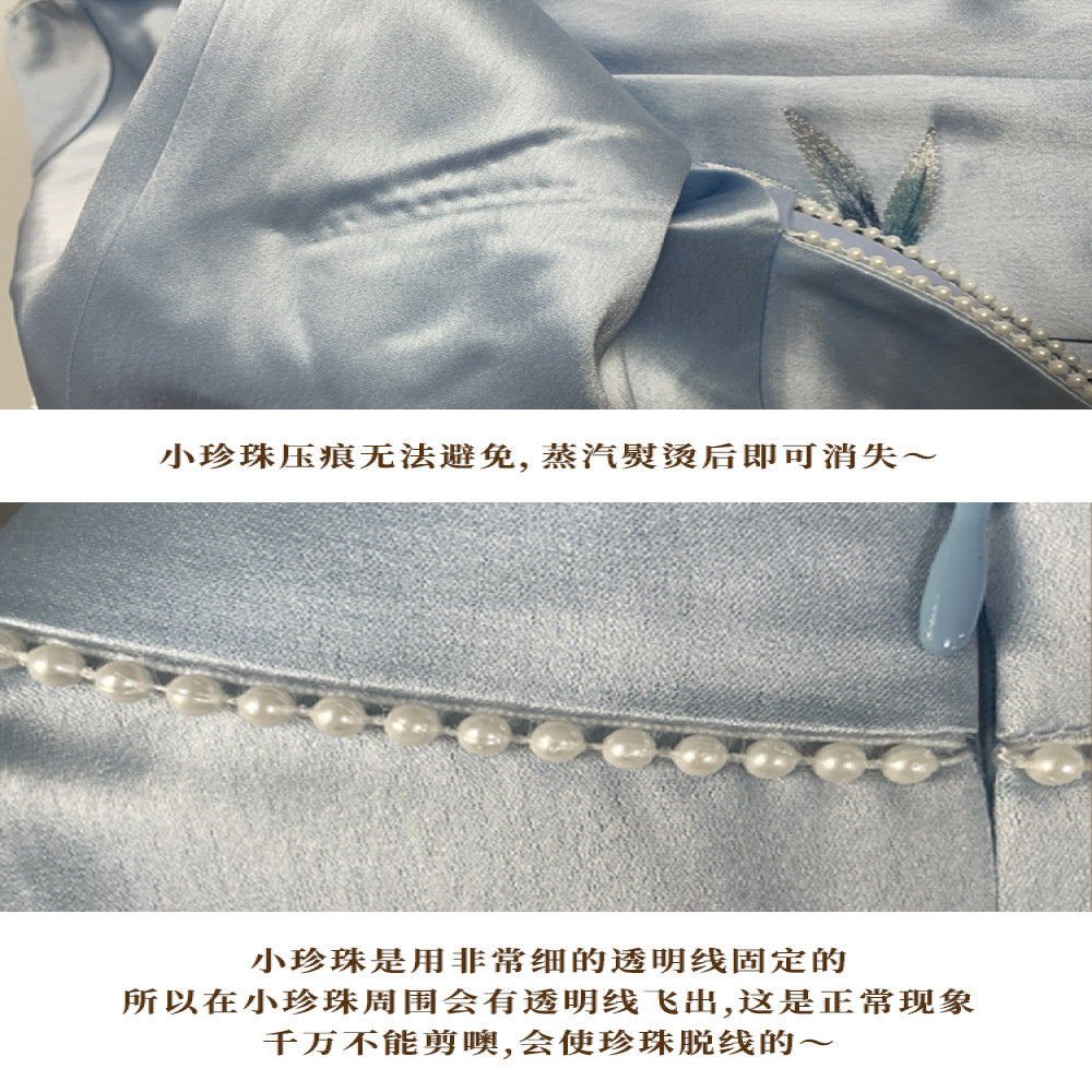 Original Genuine Echo Official New Chinese Style Improved Cheongsam image 15