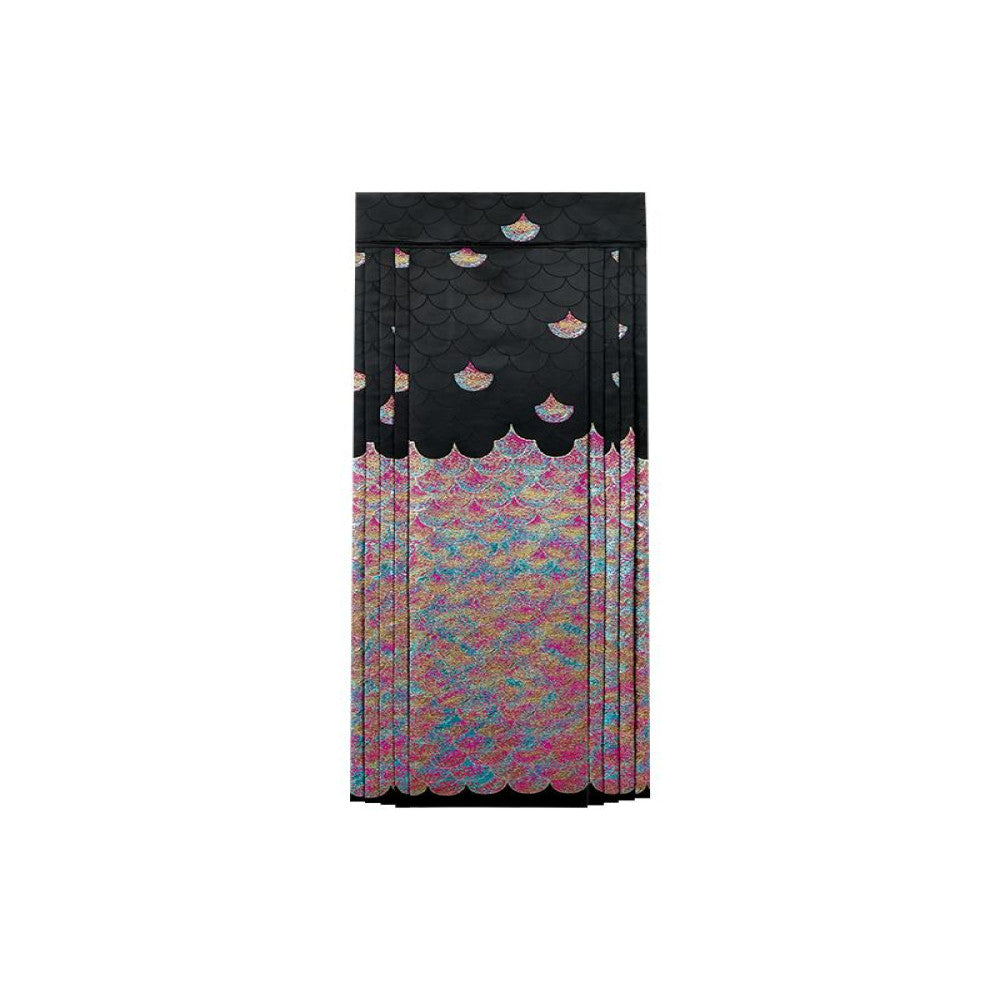 HECO Cang Hai Mermaid New Chinese style autumn new mermaid scale yarn dyed horse face skirt for women image 5