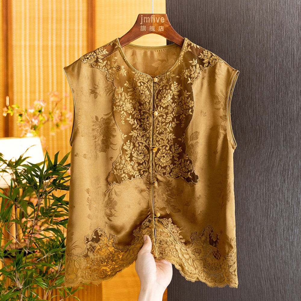 ASAYA4672 – Regal Lace Jacquard Set ✨🌿