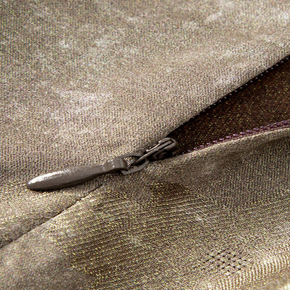 New Chinese style silk fragrant cloud yarn fashionable and elegant suit for women in summer 2025 retro style top wide leg pants image 4