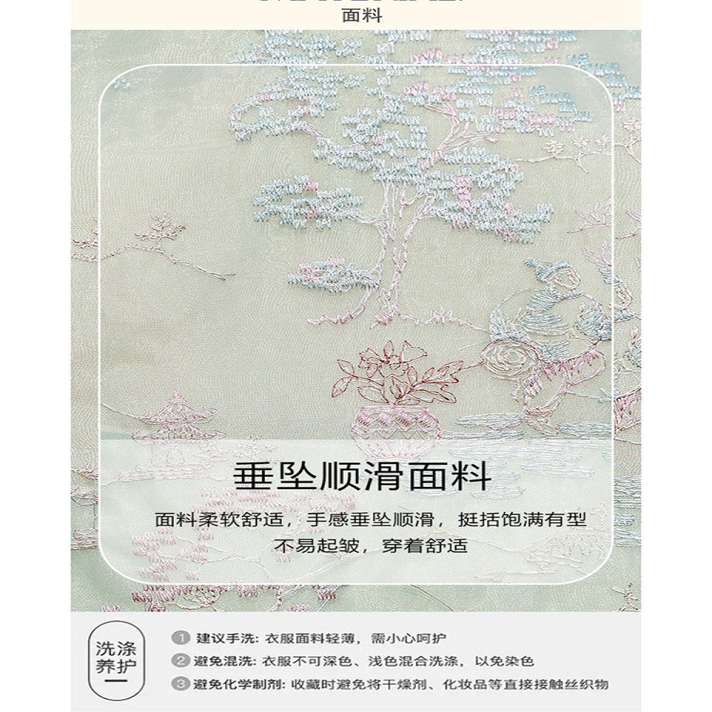 Fashionable new Chinese style embroidered buttons light sun protection jacket popular this year fresh heavy spring and autumn tops image 17