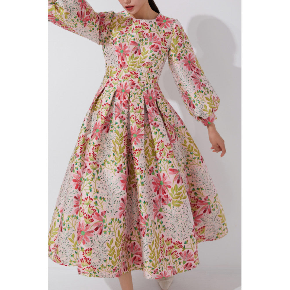 Meifei 2025 Original Design Jacquard Fold Unique Western Style Umbrella Skirt Skirt Half Body Skirt New Women s Autumn Winter Collection image 25