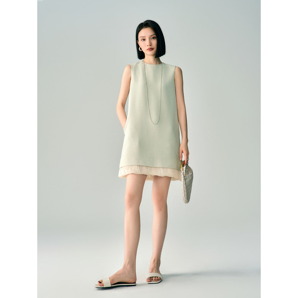 ASAYA4213 - Minimalist Chic A-Line Dress 💚