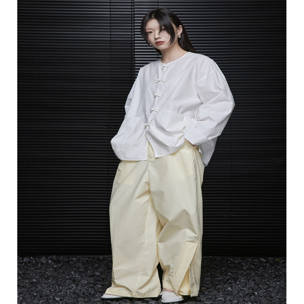 Moment White Shirt Women s 2025 Summer New Style This Year s Trendy New Chinese Style Unique and Beautiful Design Sense Long Sleeve image 3