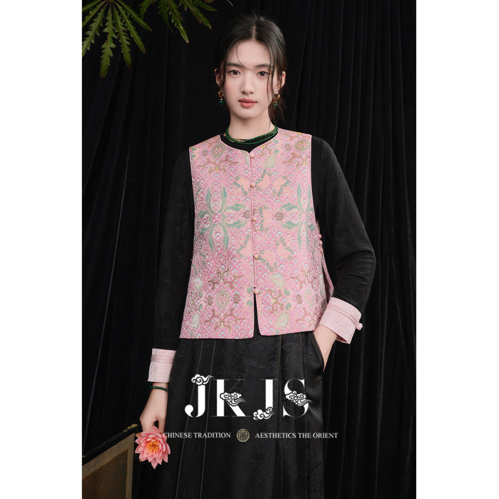 JKJS Butterfly Dream You National Style Customized Jacquard Jacket Spring and Autumn 2025 New Chinese Style High end Top for Women image 26