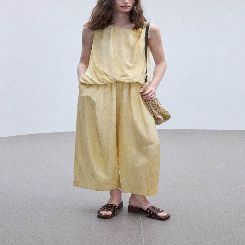 ASAYA4696 – Draped Rayon Set 🌿☀️