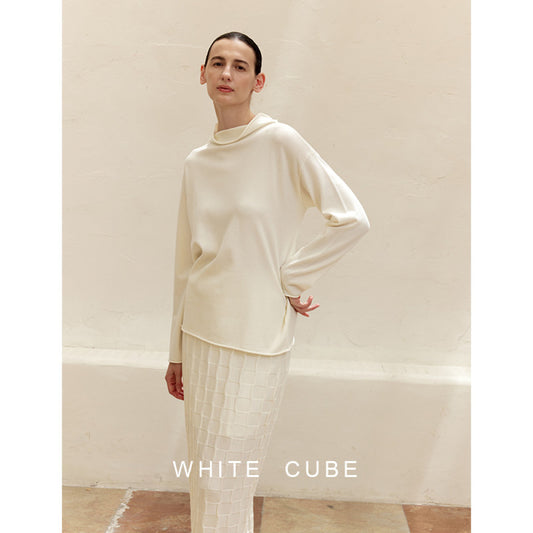 ASAYA-3801: Airy Loose Turtleneck Sweater 🌬️✨