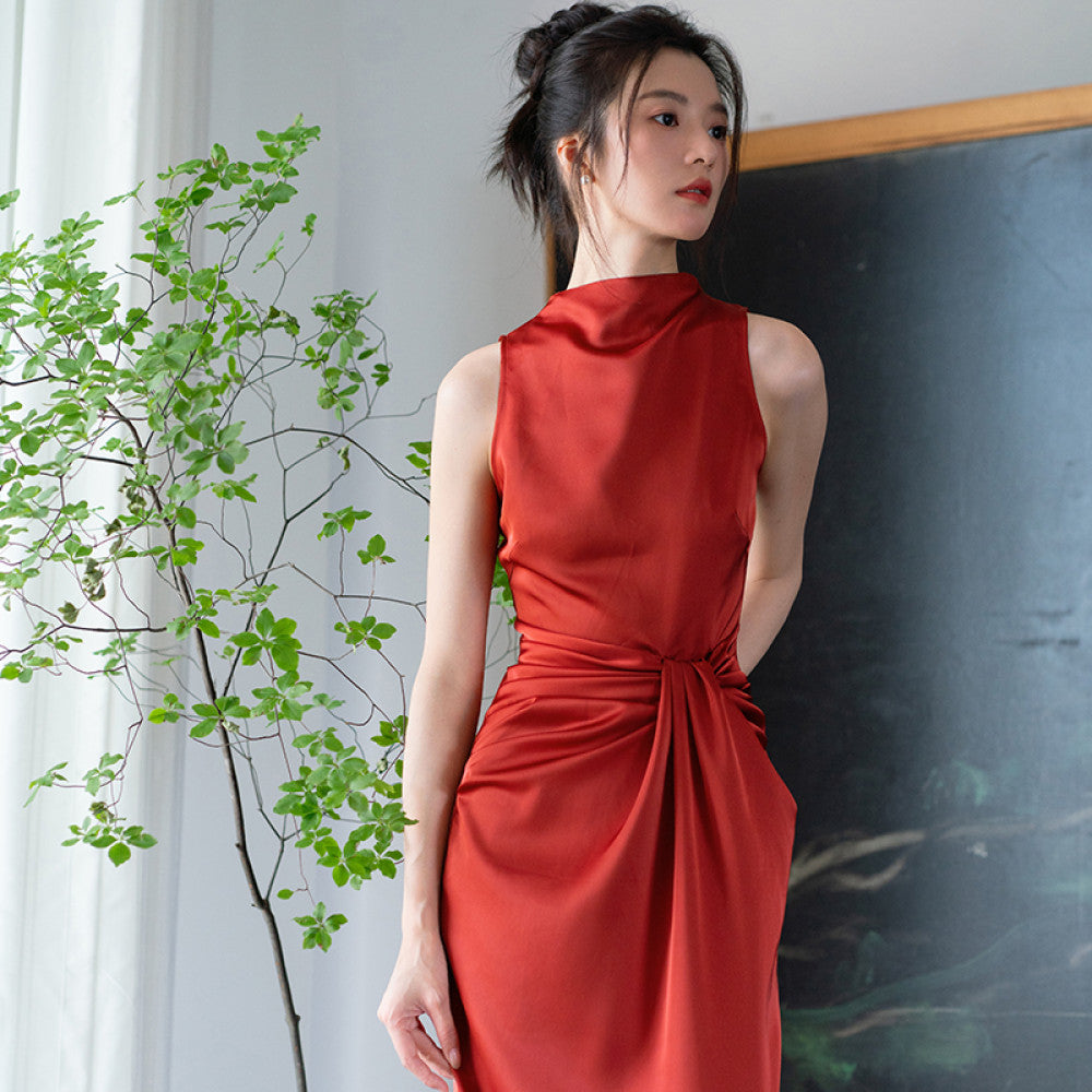 Echo official bride s red morning gown image 9