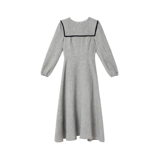 ASAYA-3730 Elegant Grey Dress ASAYA-3730 เดรสเกรย์สุดหรู