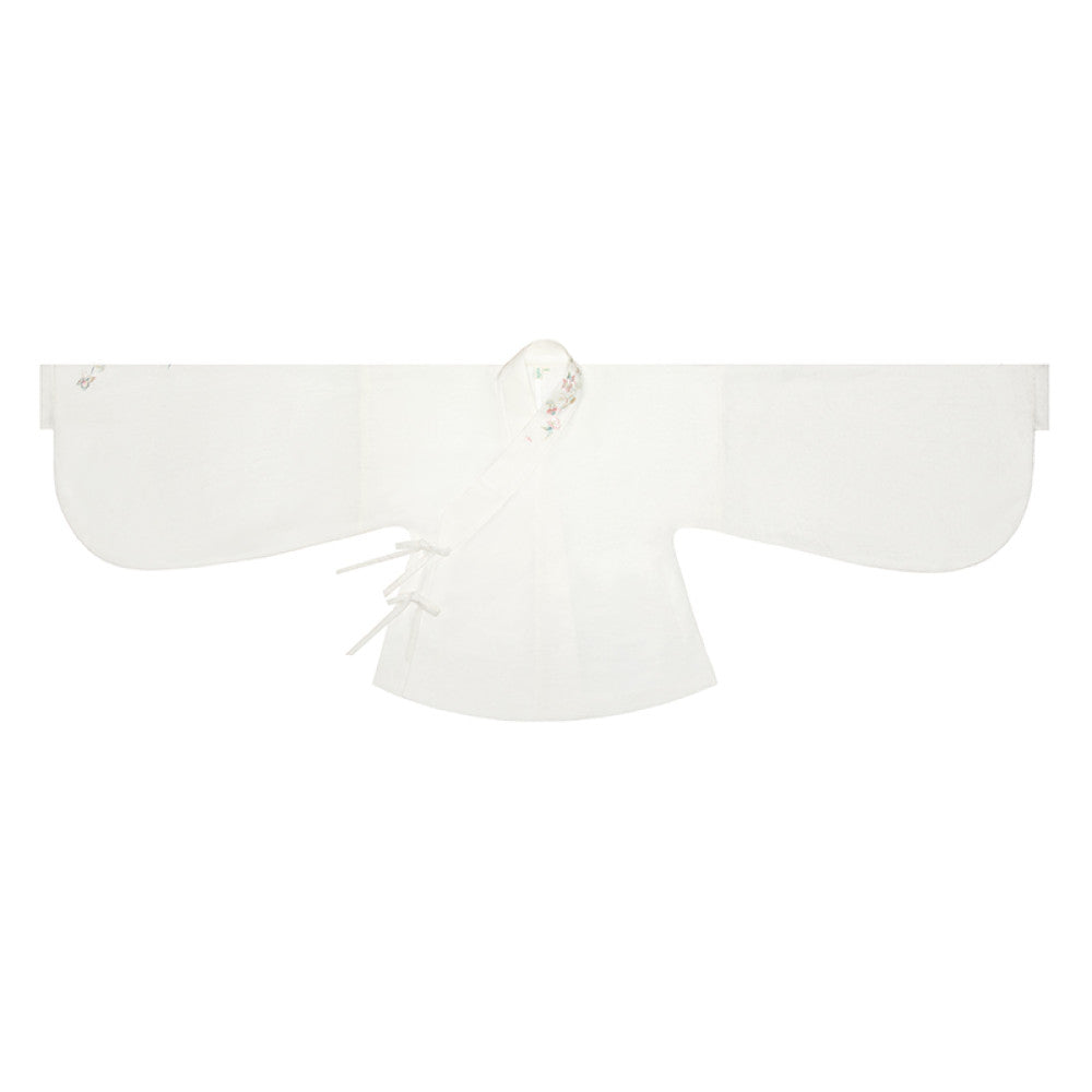 Shanggong Language Egret from Yizhou Ming Dynasty Hanfu Imitation Makeup Flower Embroidery Square Collar Double Collar Complementary Clothing Cross Collar Coat Horse Face Skirt Spring and Autumn image 20
