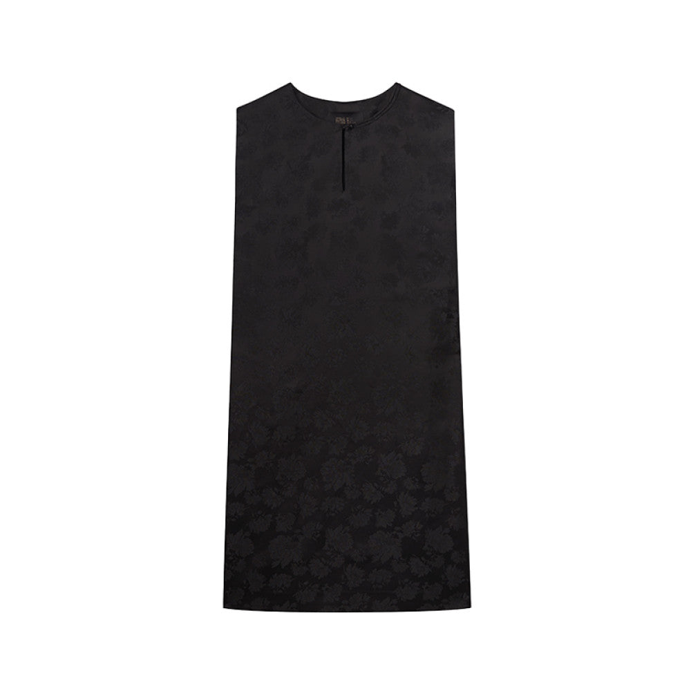 Ruyi Lianyun Spring and Autumn Dress New Jacquard Sleeveless Retro New Chinese Style Dress Women s Pan Button Chinese Style Short Dress image 16