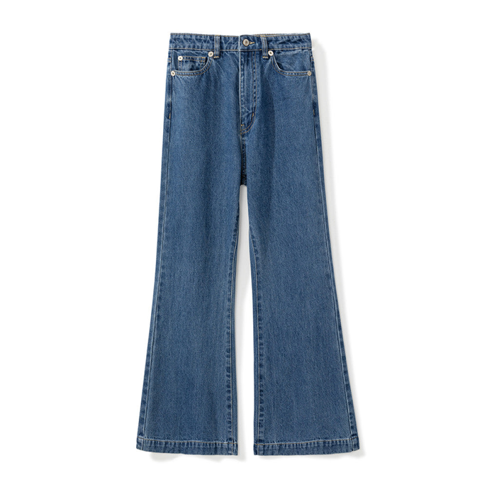 Spot Efficient Queen Fashionable Street Denim Suit Vest Top Straight leg Slightly Flared Wide leg Jeans image 20
