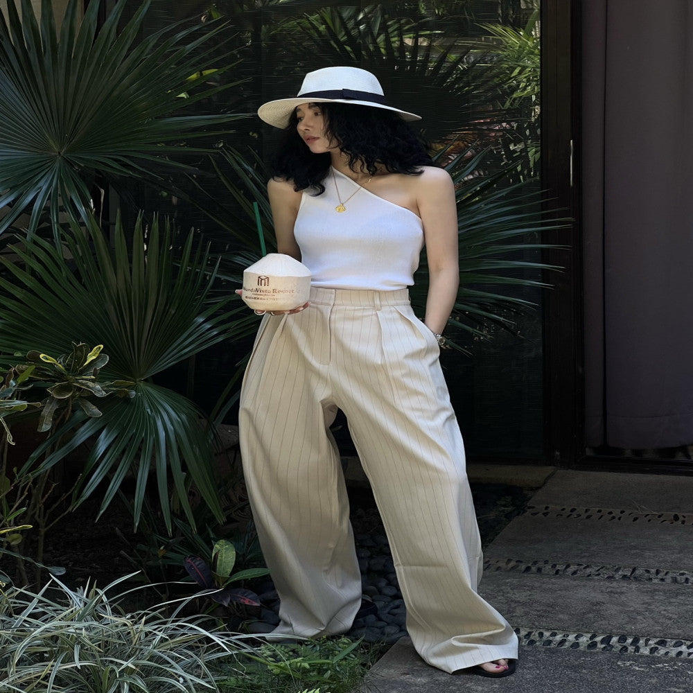 ASAYA3507 Simple Wide Leg pants (3 Colors)