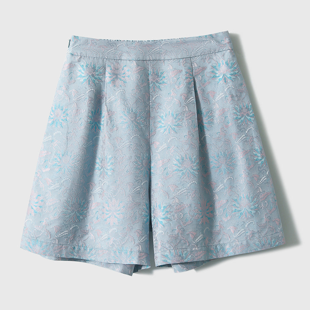 Summer cool transparent non permeable flesh Bubu Shenglian Lotus different color radish 100 pure mulberry silk new Chinese style image 14