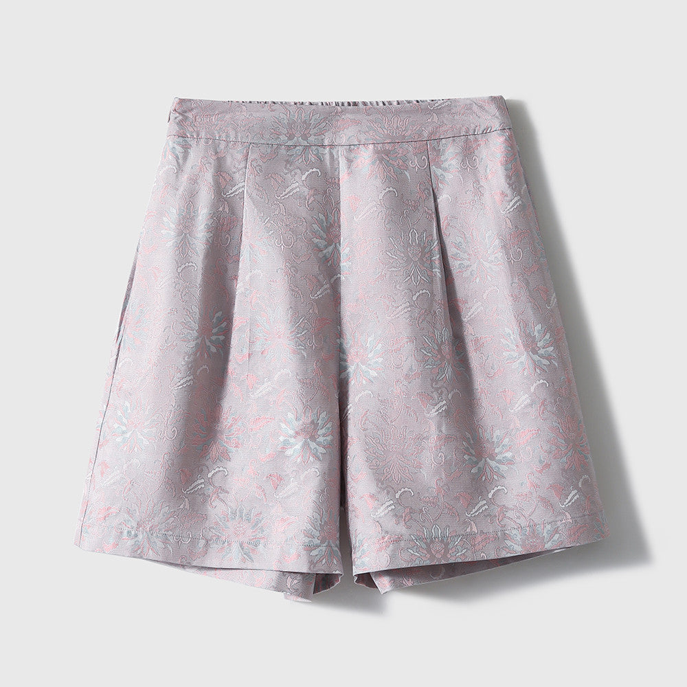 Summer cool transparent non permeable flesh Bubu Shenglian Lotus different color radish 100 pure mulberry silk new Chinese style image 38